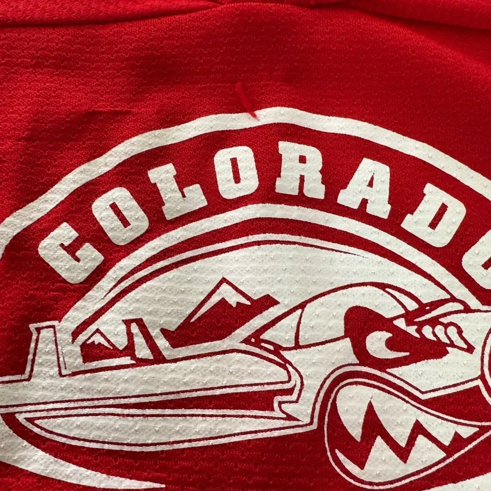 Colorado Thunderbirds hockey jersey Red size XL - Picture 7 of 10